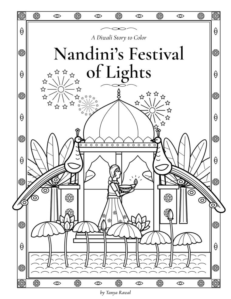 Cover of A Diwali Story to Color